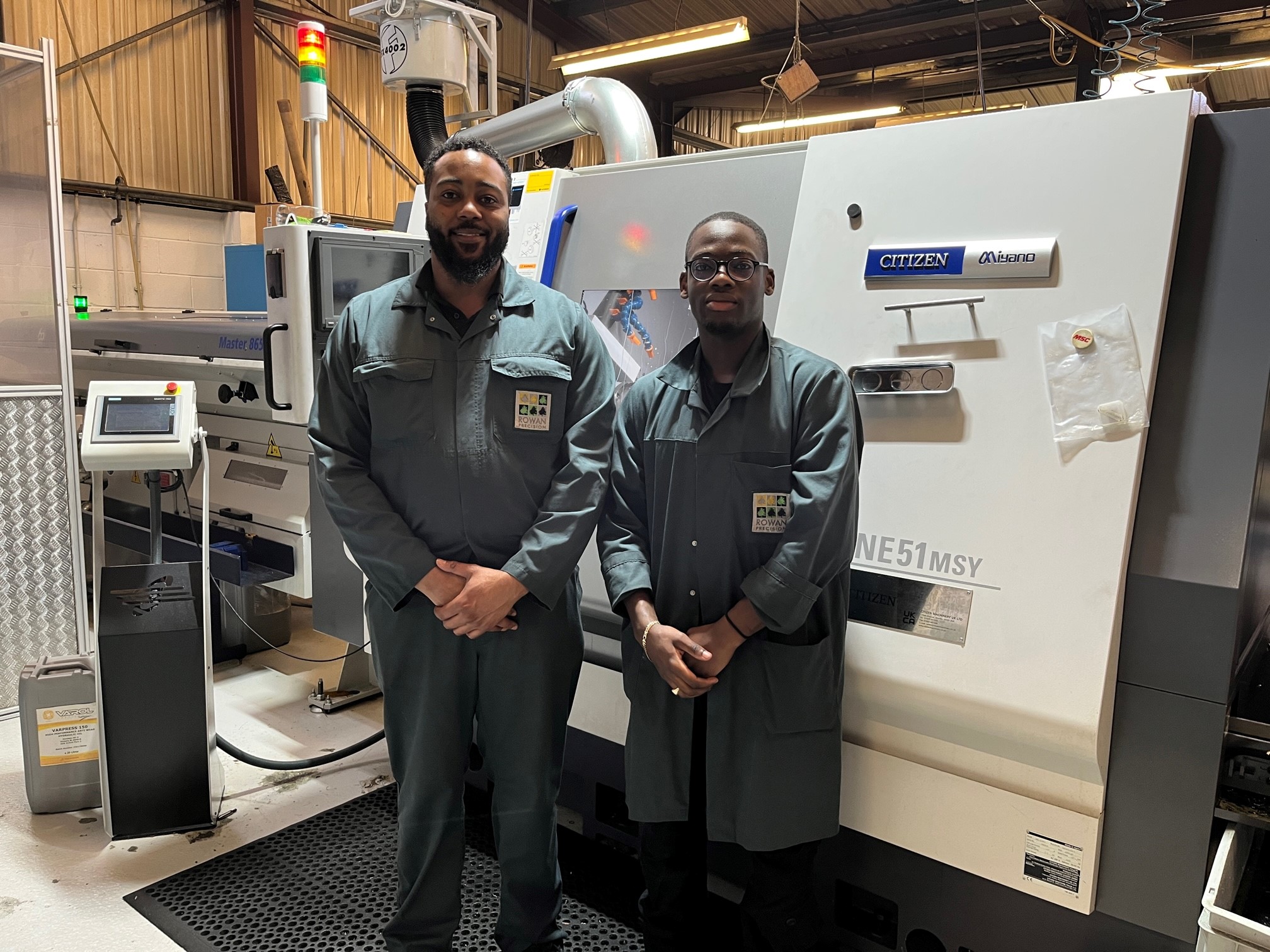 CNC Machining | Sliding Head | 5 axis machining | Rowan Precision