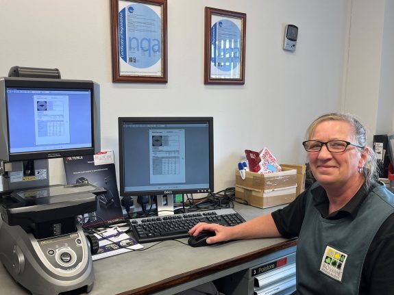 Celebrating 25 years service for our key quality engineer Tracey